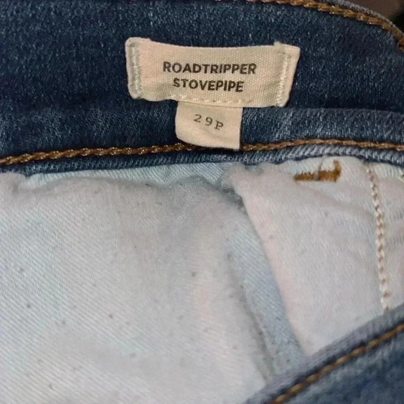 Madewell Roadtripper Stovepipe Denim Jeans Pants Size 29P - Picture 15 of 16